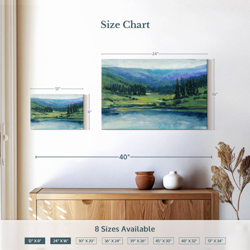 Alvord Mountain Lake I, H 16 po x l 24 po