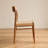 Burlywood Solid back side Chair(Set of 2)