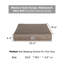 Jungolica Orthopedic Pet Bed-101111156-101111153