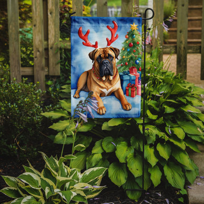 Christmas Reindeer Garden Flag