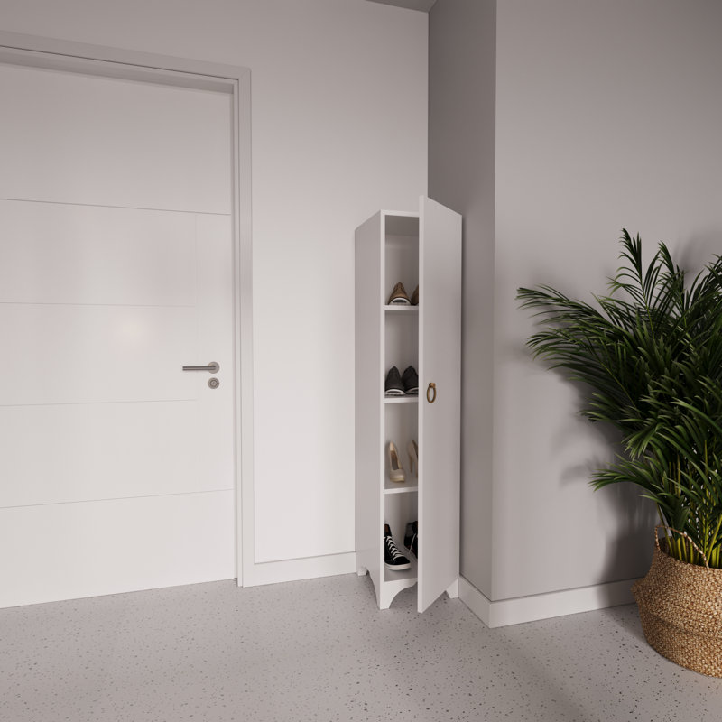 4 Pair Shoe Cabinet