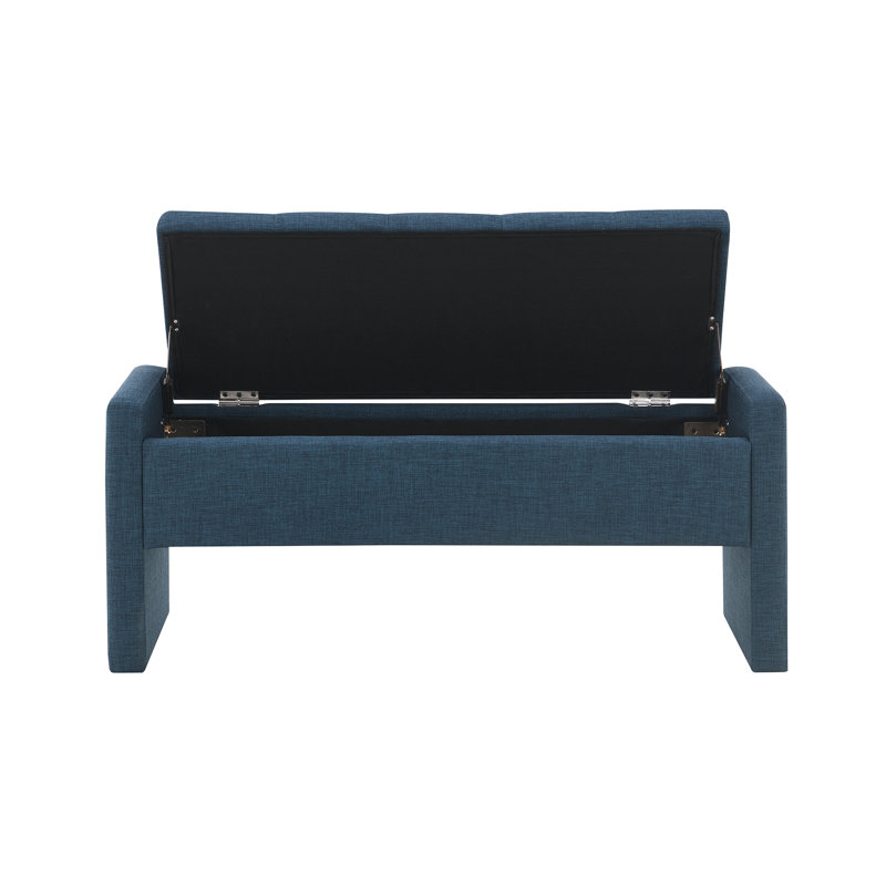 Bancs de rangement spacieux, design moderne rembourré de qualité supérieure pour la maison