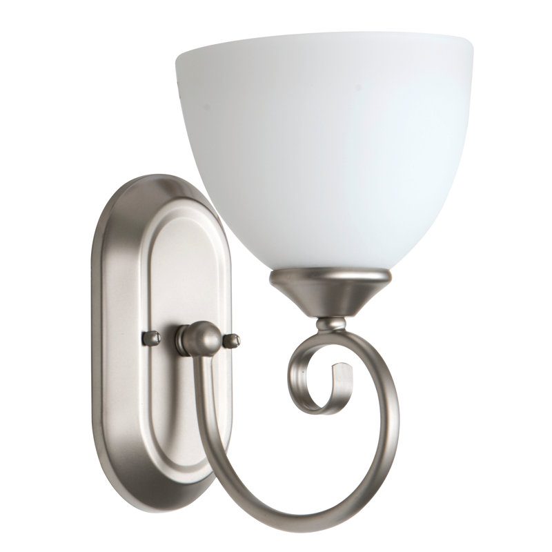 Ora Armed Sconce, White
