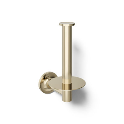 Purist Vertical Toilet Paper Holder, Wall-Mount Bathroom Toilet Paper Holder