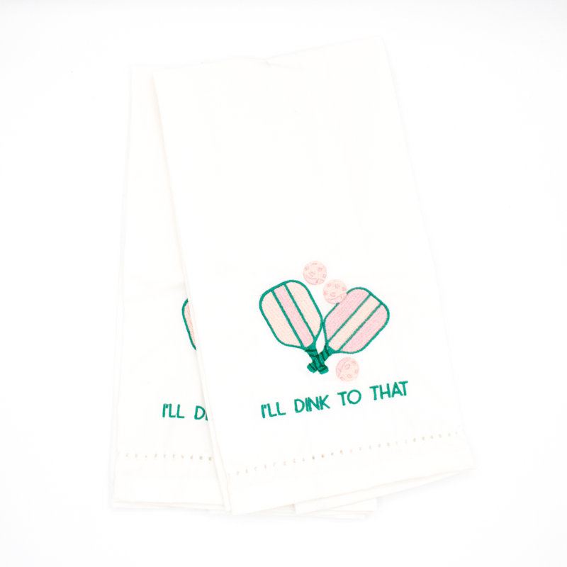 Ensemble de serviettes de bar Pickleball, Sport