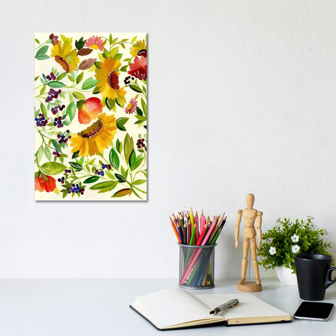 Sunflowers by Kim Parker - Wrapped Canvas Gallery-Wrapped Canvas Giclée