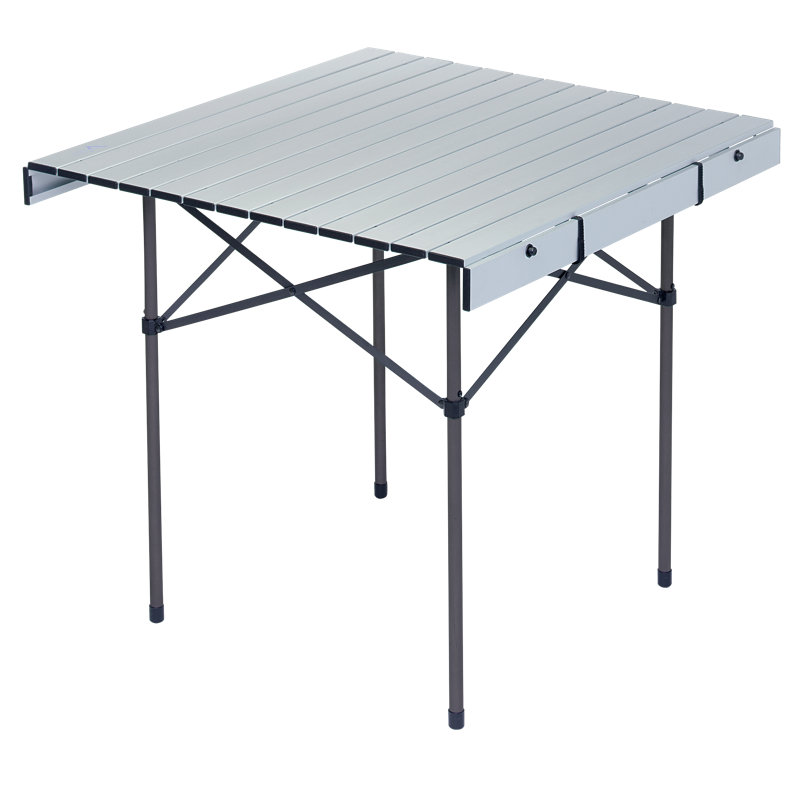 30 in. L Aluminum Rectangular Folding Table