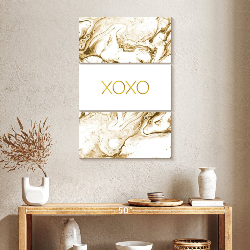 Tergel XOXO Typography, 38" H x 24" W