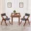 Chaise de salle à manger rembourrée pliante, paquet de 2-265228335