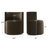 Velvet Swivel Accent Chair With 360° Rotation-1879172447