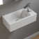 Alfi Brand 10'' White Porcelain Rectangular Bathroom Sink with Overflow