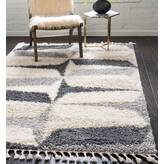 Wade Logan® Mitzy Performance Ivory Rug & Reviews | Wayfair