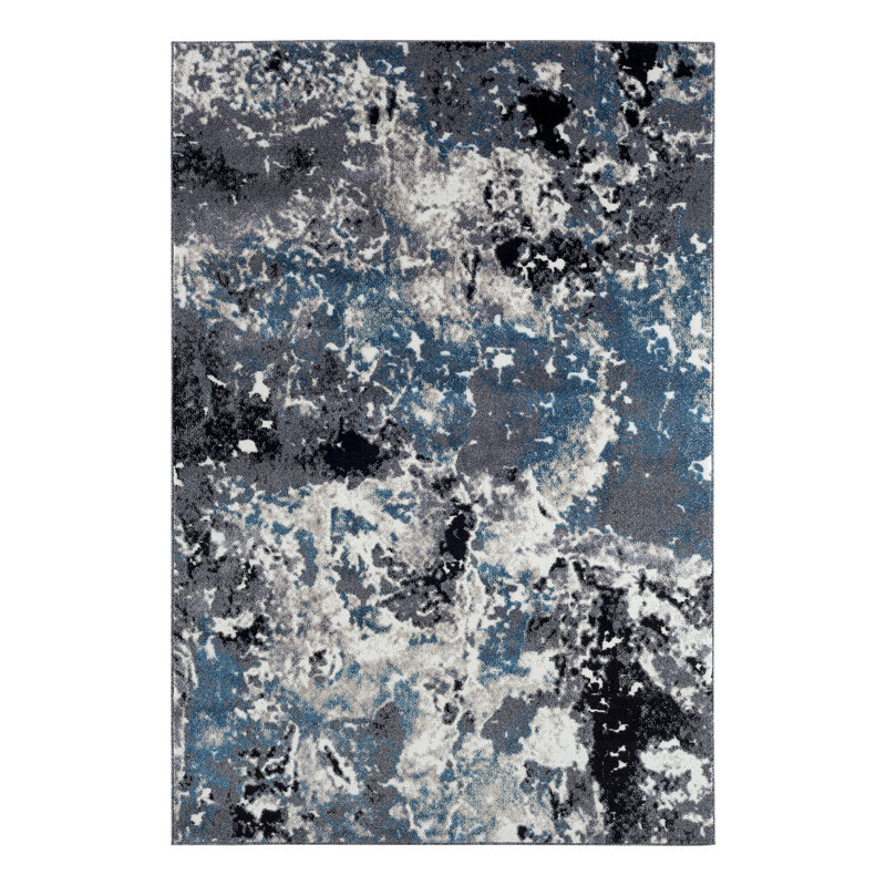 Towne Abstract Indoor Rug, Rectangle 5'2" x 7'5"