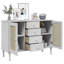 112cm Sideboard Rattan Look-93314920