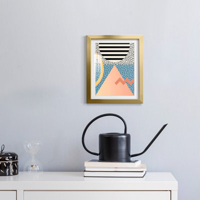 Modern Memphis I -Framed Print