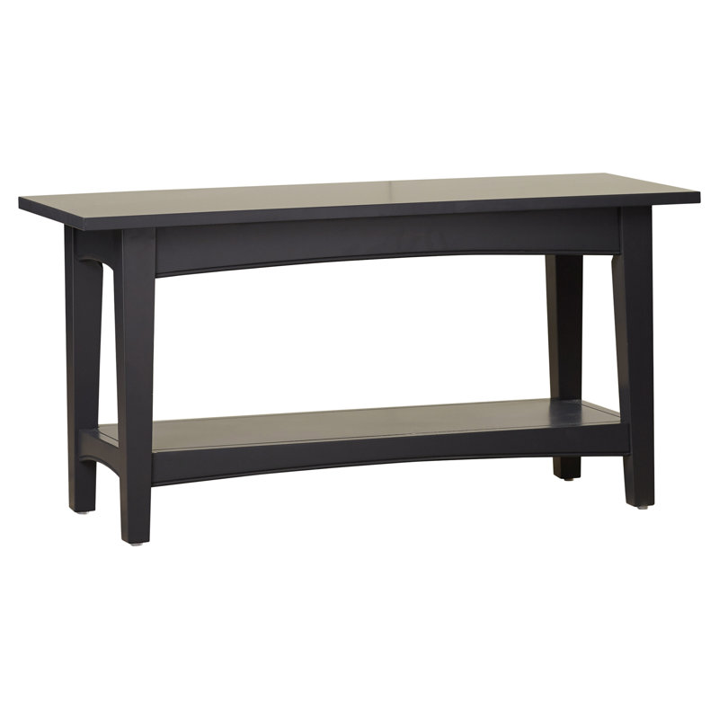 Shaker Cottage Storage Bench, Charcoal Grey, Charcoal Grey