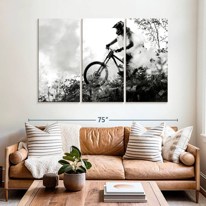 Sireci Misty Mountain Bike Drive, 42" H x 65" W