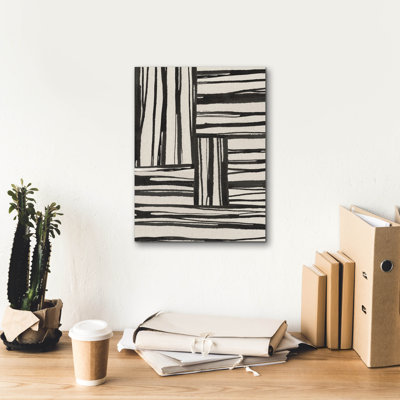 «Sentiment Stripes 4» par Chris Paschke, art mural sur toile
