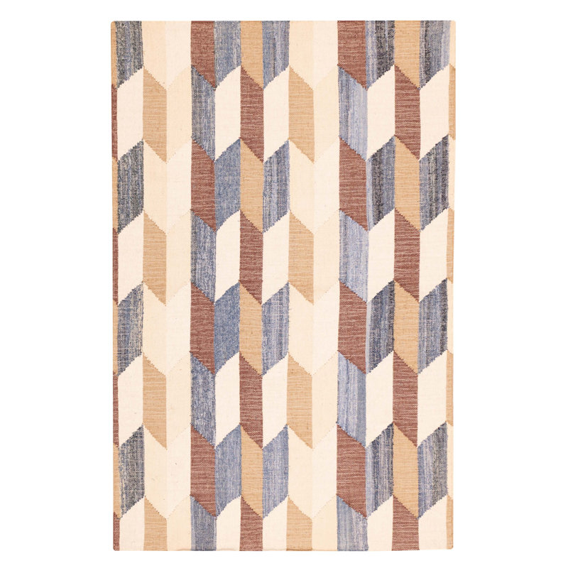 Kilim ivoire Palas Denizli 5 pi 2 po x 8 pi 0 po