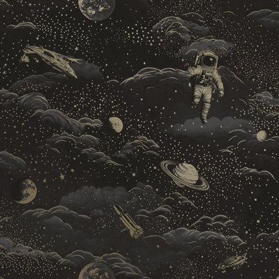 Lost In Space 10.05m x 53cm Matte Wallpaper Roll