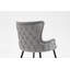 Chaise d'appoint en velours touffeté Boman-1427618434-1427618433