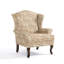 Upholstered Cotton Armchair-154986755