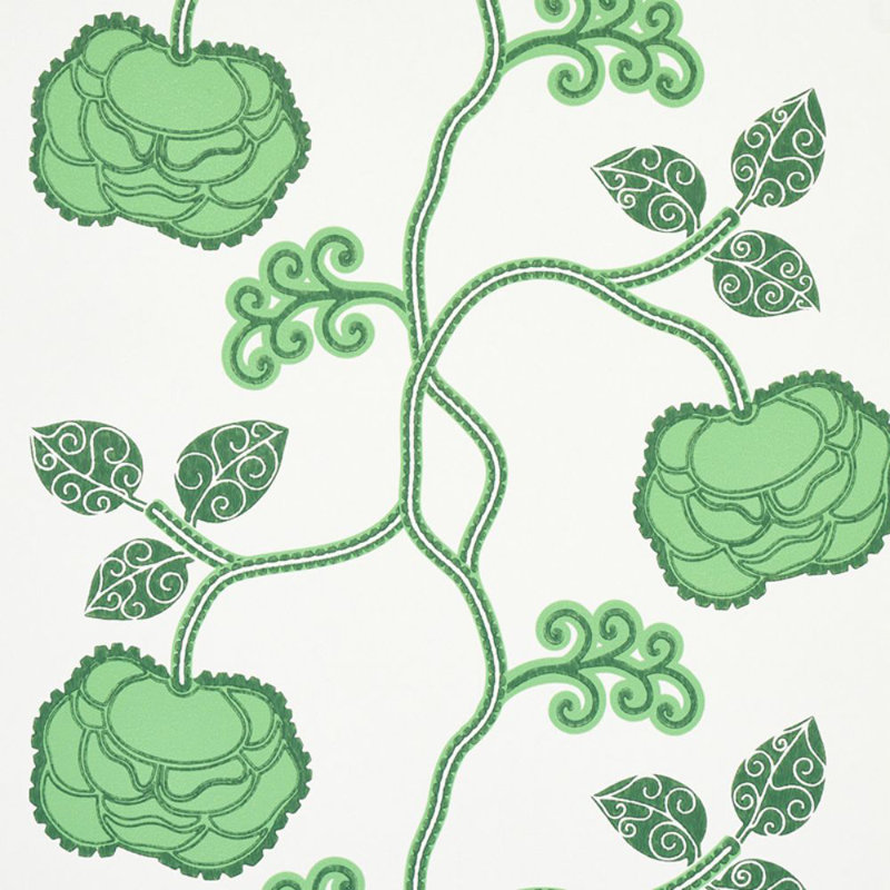 Papier peint Schumacher x Neisha Crosland, Jade