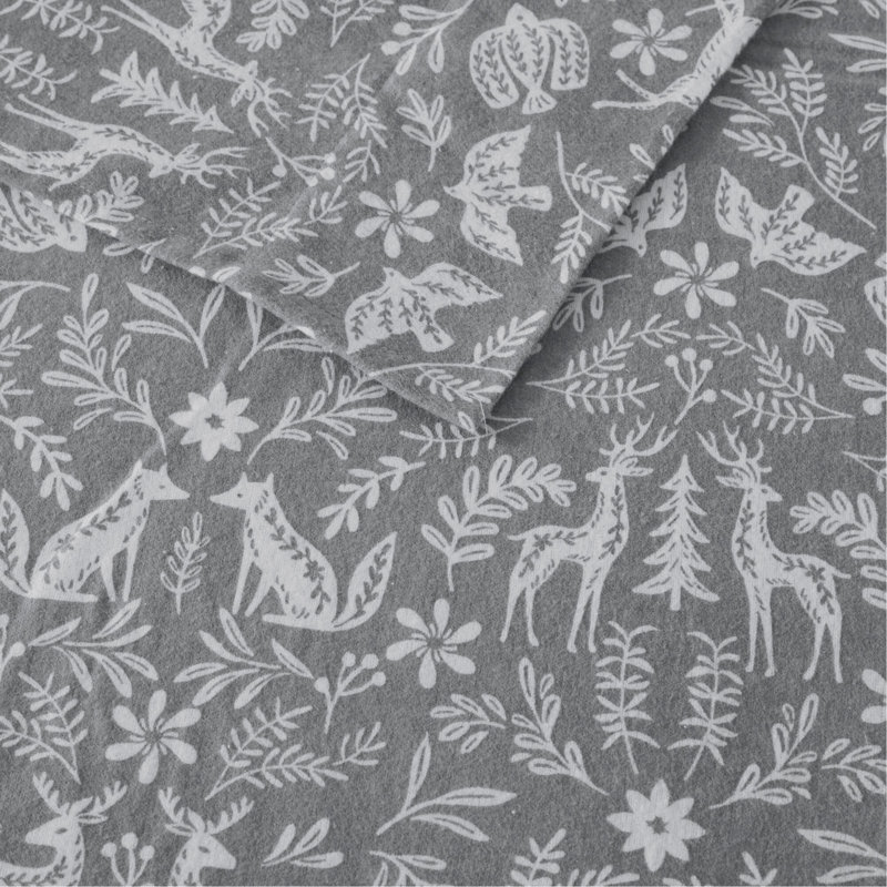 Ensemble de draps 4 pièces Sauge