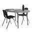 Table d'activité Adapte 30 x 60 ovale en grain de bois avec pieds ajustables-115943371-115943375