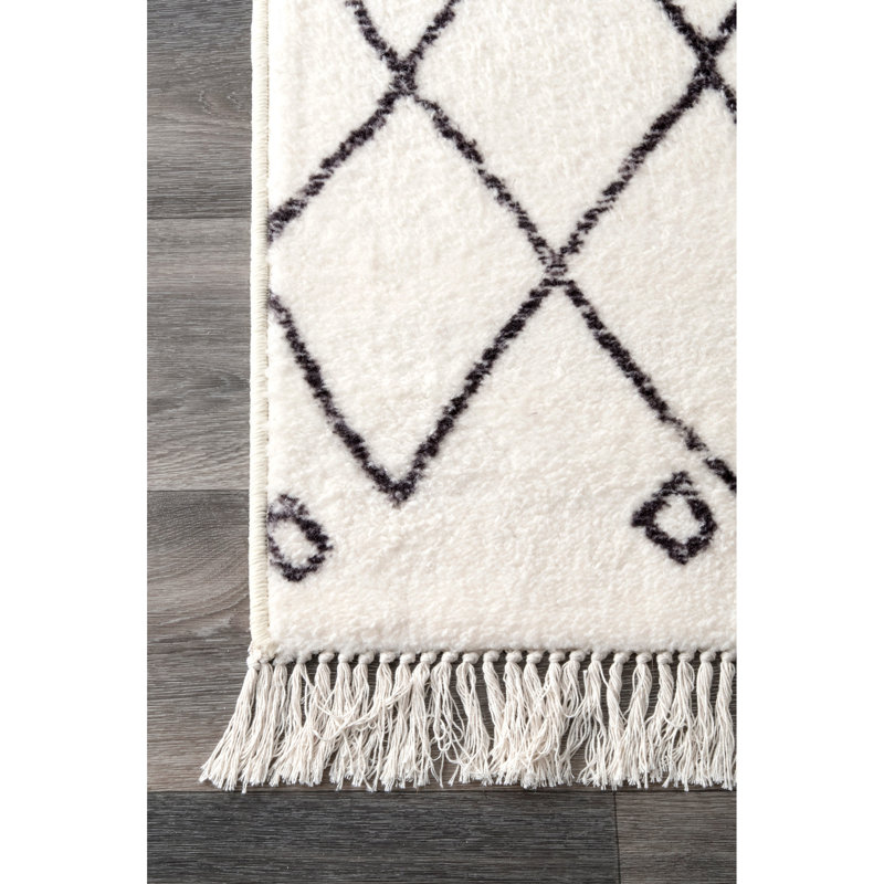 Tapis blanc cassé Simons, Rectangle 3 pi x 5 pi
