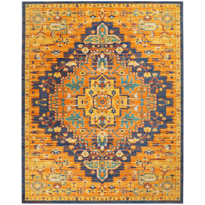 Wendi Performance Oriental Indoor Rug