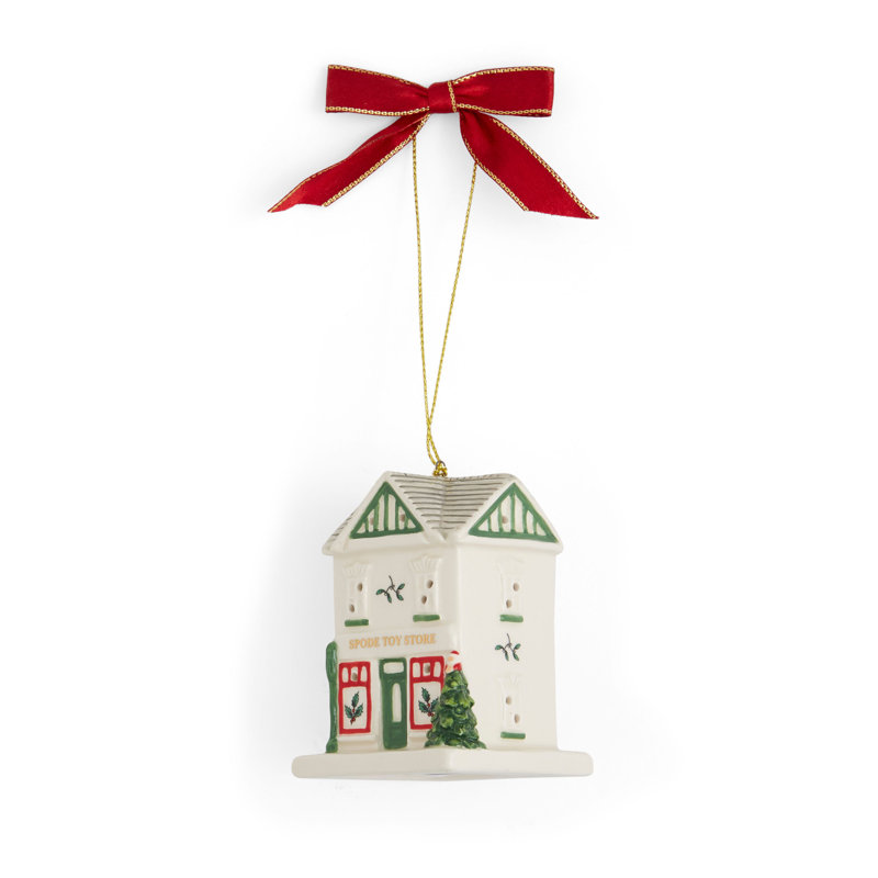 Décoration de Noël en forme d'arbre de Noël 3 po Spode