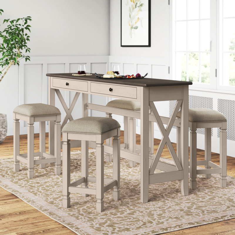 Console Table W/ Stools