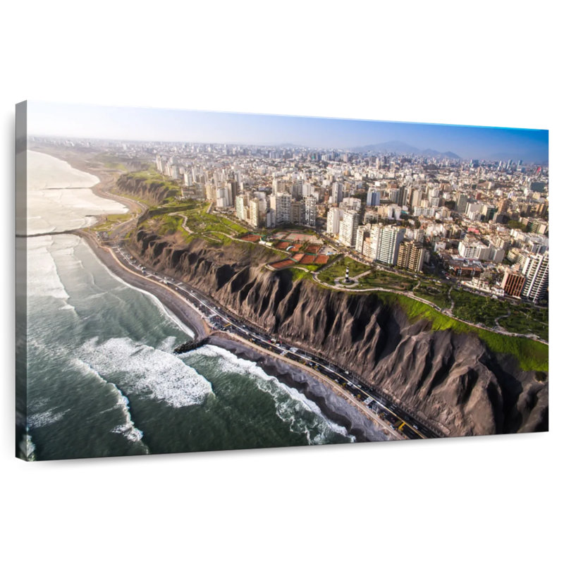 Gillard Lima Peru, 20" H x 30" W