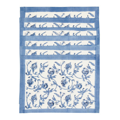 Brona 100% Cotton Floral Rectangle Placemat