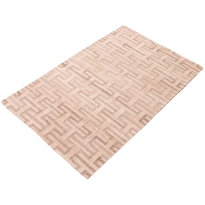 Dustin Wool Geometric Indoor Rug