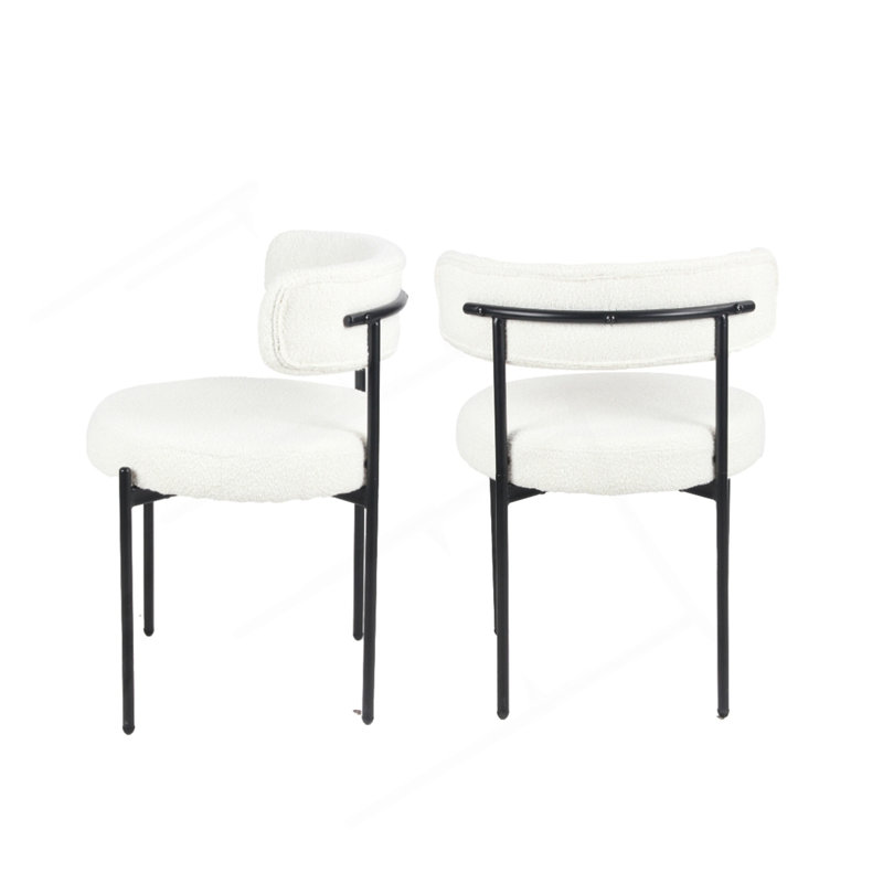 Ensemble de 2 chaises de salle à manger Burbank