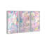 But I Never Quit Set of 3 Hand-applied Heavy Gel Top Coat Abstract Floater Frame by Oliver Gal