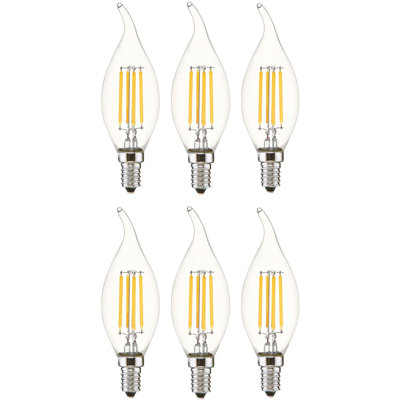 Nesquehoning Equivalent CA10 E14/Small Dimmable LED Bulb