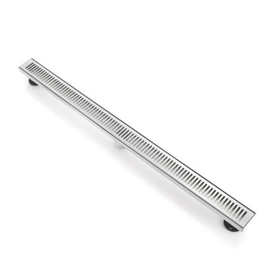 BOANN 304 Stainless Steel Rectangular Linear Shower Floor Drain (40 in)