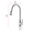 Robinet de cuisine Elegant Lighting Sem-95236195