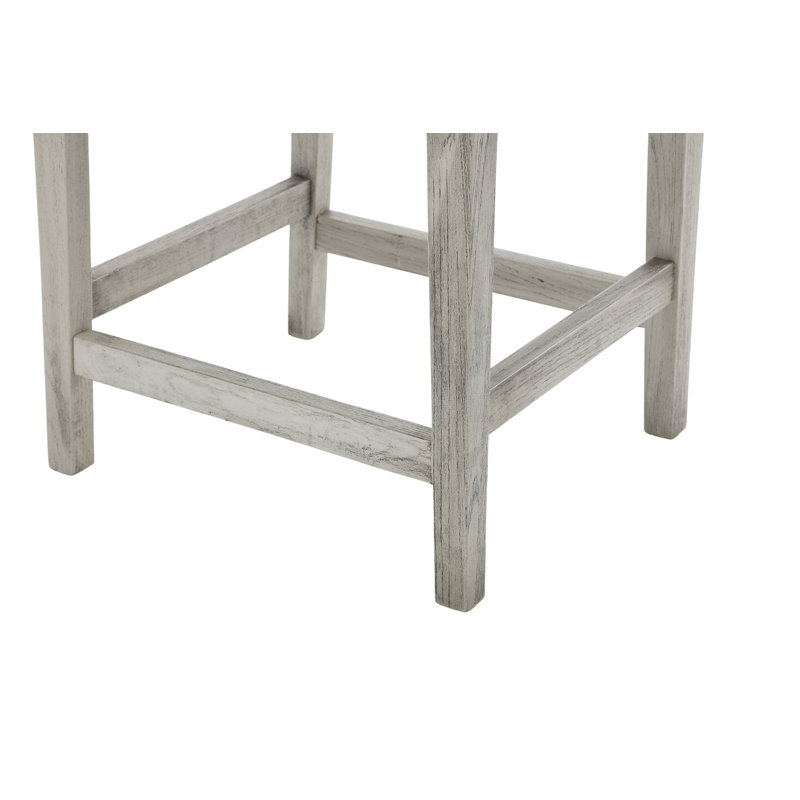 Dazhon 27'' Counter Stool, White