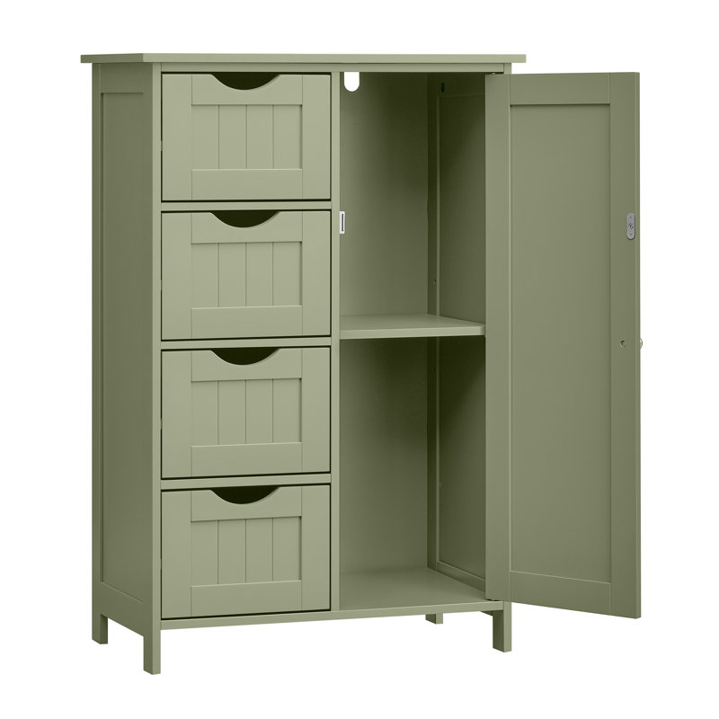 Merrill Bathroom Cabinet, Laurel Green