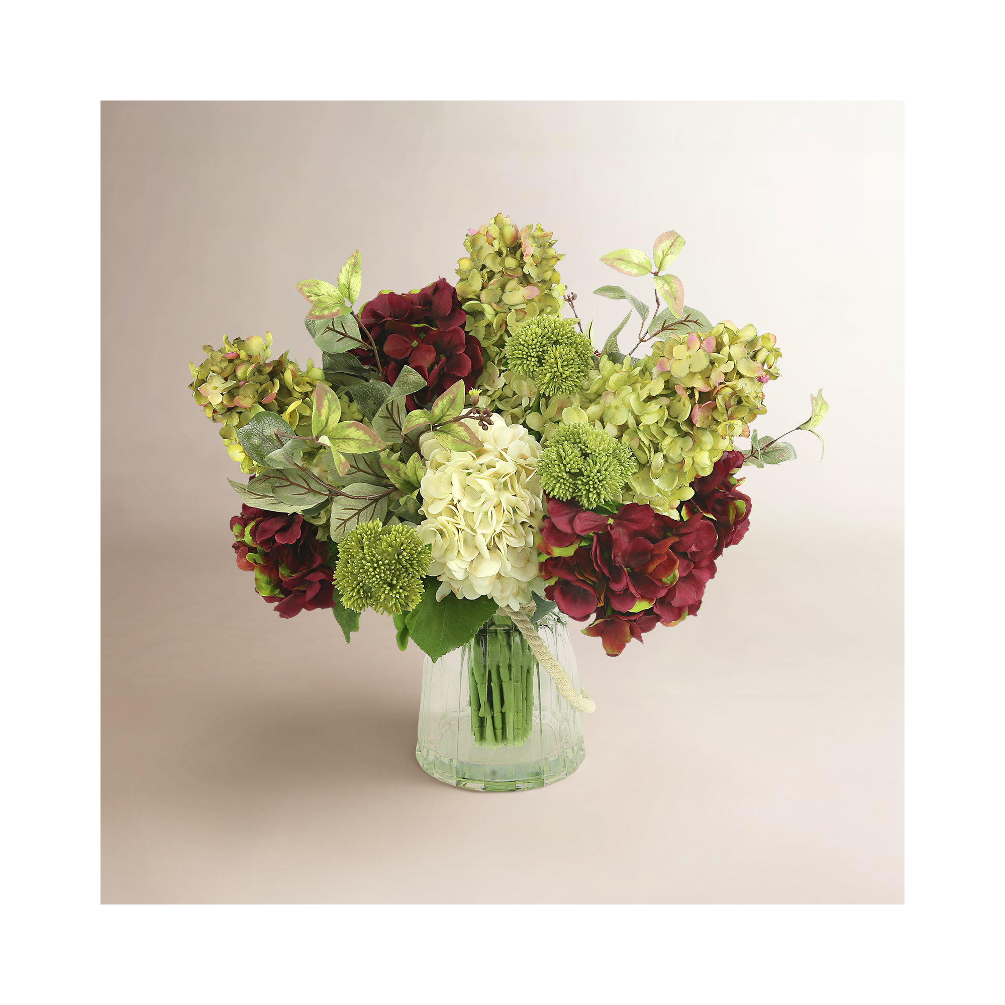 Hydrangea Sedum and Ivy Floral