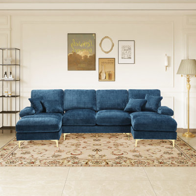 Canapé modulaire en chenille Aredale