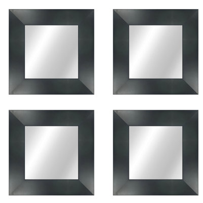 Ensemble de miroirs biseautés 4 pièces Moulding