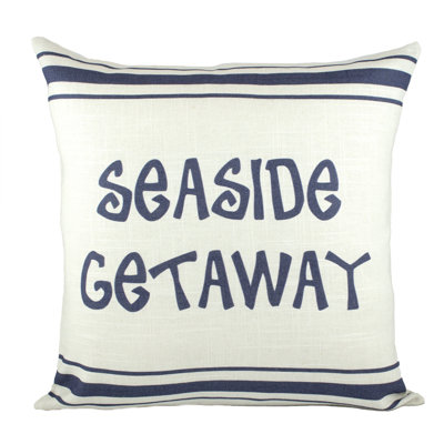 Seaside Getaway Throw Pillow