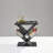 Zig-Zag Top End Table with Storage
