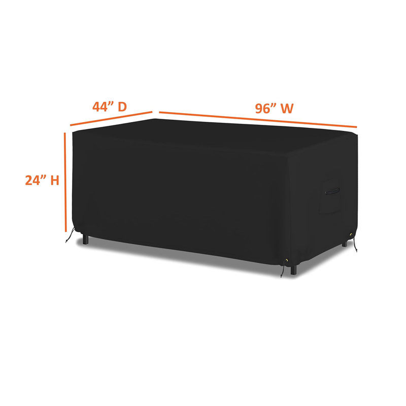 Outdoor Cover, 61cm H x 243.8cm W x 111.8cm D