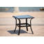 Lexa Patio Side Table With Glass